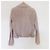 Autre Marque Chaqueta Rider de ante de cabra IENA Beige - vista 2