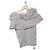 Autre Marque Top de punto con ribete de plumas Noela Rosa Beige