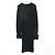 Autre Marque All Saints Candice Strickkleid mit Ärmeln Schwarz