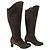Max Mara Wildleder-Lange Stiefel Braun - Ansicht 3