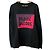 MARC JACOBS Sweatshirt aus Baumwolle mit Logo-Print Schwarz