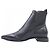 Louis Vuitton Lederstiefel Schwarz - Ansicht 2