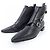 Louis Vuitton Lederstiefel Schwarz - Ansicht 3