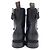 Louis Vuitton Lederstiefel Schwarz - Ansicht 5