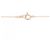 Autre Marque Collana Cross Diamond in Au750 Rosa - vista 5