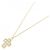 Autre Marque Au750 Cross Diamond Necklace Golden - view 2