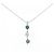 Autre Marque Collana con Diamanti Au750 Argento