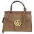 Borsa a tracolla in pelle Gucci GG MARMONT Marrone