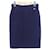 Timeless Falda Chanel Azul Azul marino Paño