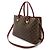 Borsa 2way Louis Vuitton LV Riverside Damier Marrone - vista 2