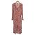 Autre Marque All Saints LIANA WAIMEA KLEID Chiffon-Kleid Rot