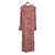Autre Marque All Saints LIANA WAIMEA KLEID Chiffon-Kleid Rot - Ansicht 2