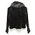 Autre Marque Chaqueta de piel de terciopelo Ingeborg Castaño - vista 2