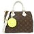 Borsa Boston Louis Vuitton Speedy Bandouliere Monogram Marrone