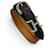 Hermès HERMES Trench Leather Charm Bracelet Black  - view 9