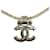 Timeless Collana Choker Chanel A23P Coco Mark con perline Argento D'oro - vista 3