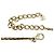 Timeless Collana Choker Chanel A23P Coco Mark con perline Argento D'oro - vista 6