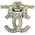 Timeless Collana Choker Chanel A23P Coco Mark con perline Argento D'oro - vista 7