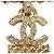 Collana a catena Coco Mark con strass Chanel Nero D'oro - vista 7