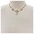Collana Chanel Motivo Floreale con Perle e Strass D'oro - vista 2