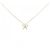 Autre Marque Colar Ribbon de Diamantes Au750 Dourado