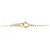 Autre Marque Colar Ribbon de Diamantes Au750 Dourado - vista 5