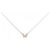 Autre Marque Collana Butterfly in Diamanti K10PG Rosa