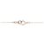 Autre Marque Collana Butterfly in Diamanti K10PG Rosa - vista 5