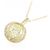 Autre Marque Collana con Diamanti Au750 D'oro - vista 3
