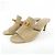 Hermès Sandali Hermes Kelly Backle in pelle Beige - vista 3