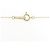 Autre Marque Collana festaria K10 Gold Diamond D'oro - vista 5