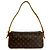 Borsa a tracolla Louis Vuitton Vivasite in pelle monogram Marrone - vista 4