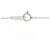 Autre Marque Collana in platino PT850 e diamanti Argento - vista 5