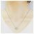 Autre Marque Collana con Diamanti Pt900/Pt850 Argento - vista 6