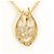 Autre Marque Collana con diamante Au750 D'oro