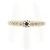 Autre Marque GSTV Brown Diamond Au750 Ring Golden