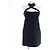 Vestido de mezcla de seda Christian Dior Negro