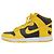 Autre Marque Sneakers alte NIKE DUNK HIGH RETRO PRM Nero Giallo - vista 3