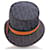 Cappello in cotone Christian Dior Blu Arancione - vista 3