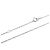Autre Marque Collana Cuore di Diamanti K18WG Ponte Vecchio Argento - vista 4