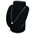Autre Marque Collana Cuore di Diamanti K18WG Ponte Vecchio Argento - vista 6