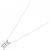 Autre Marque Collana in oro bianco 10K e diamanti Argento - vista 2