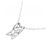 Autre Marque Collana in oro bianco 10K e diamanti Argento - vista 4