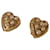 Orecchini a clip cuore Dior perle e strass D'oro  - vista 1