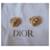 Orecchini a clip cuore Dior perle e strass D'oro  - vista 2