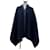 Hermès Sciarpa in lana e cashmere Hermes Blu navy  - vista 1