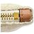 Clutch Oblong Loewe Marrone Beige - vista 11