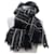 Timeless Chanel 23B Cashmere and Silk Blend Stole/Scarf Black  - view 2