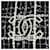 Timeless Chanel 23B Cashmere and Silk Blend Stole/Scarf Black  - view 4
