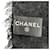 Timeless Chanel 23B Cashmere and Silk Blend Stole/Scarf Black  - view 6